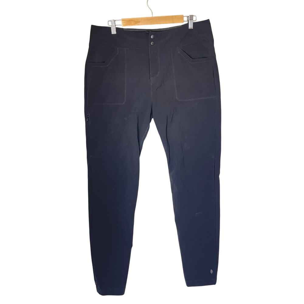 Royal Robbins Women’s Outdoor Trim Fit Black Performance Pants Large Hiking
